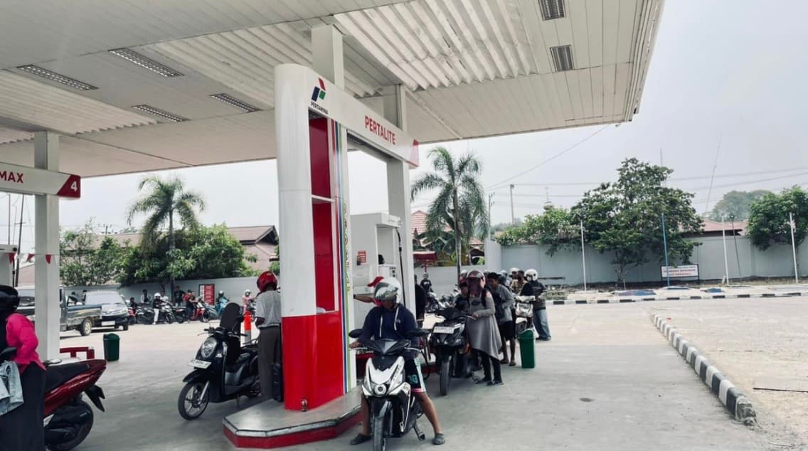 Antrean BBM Berau