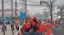 Buntut Pemadaman Bergilir, Rakyat Bontang Gelar Unjuk Rasa, Lempar Telur Busuk di Kantor PLN