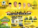 Peringati HUT ke-62, Golkar Bontang Hadirkan 1.000 Paket Sembako Murah dan 4 Motor untuk Warga
