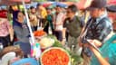 Satgas Pangan Sidak Pasar Pandansari Balikpapan, Harga Cabai Tembus Rp100.000 per Kg