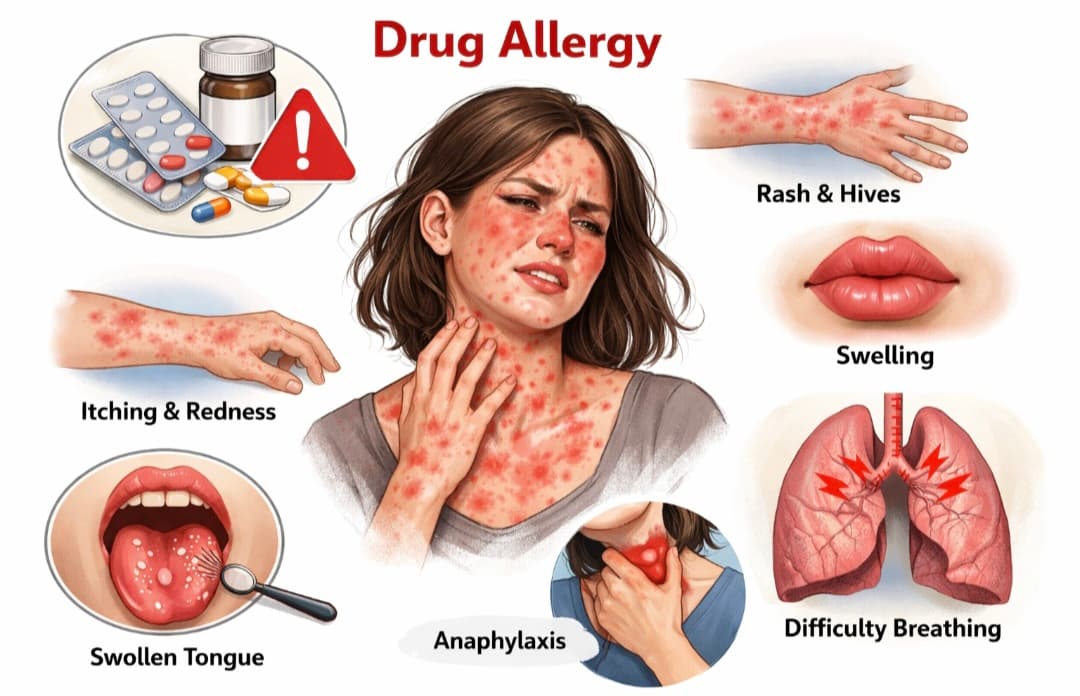 Ilustrasi Alergi Paracetamol