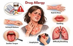 Ilustrasi Alergi Paracetamol