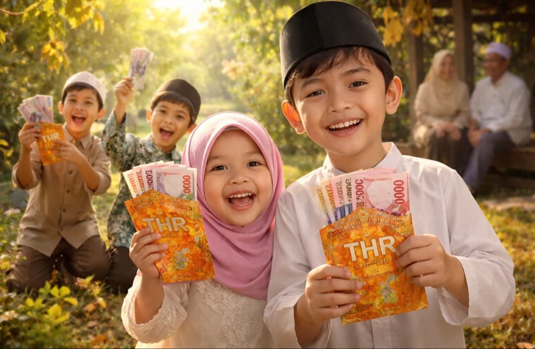 Ilustrasi THR Lebaran 