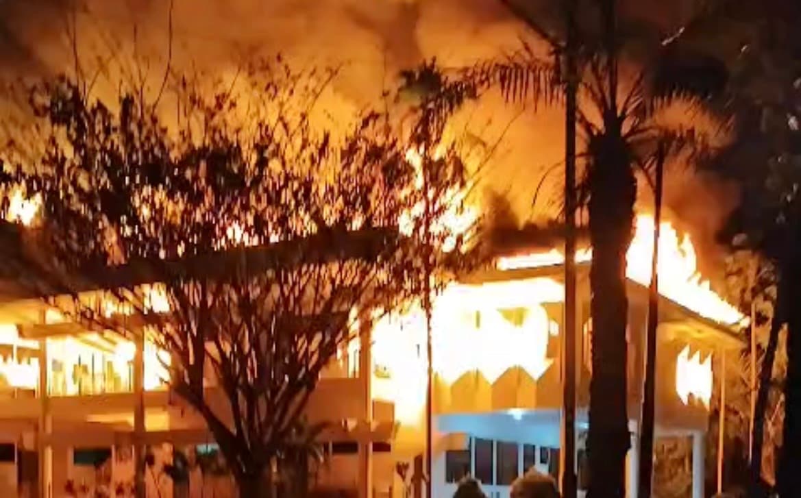 Kebakaran Kantor Bupati
