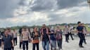 Tiba di Bandara Melalan, Kapolres Kubar yang Baru Disambut Hangat