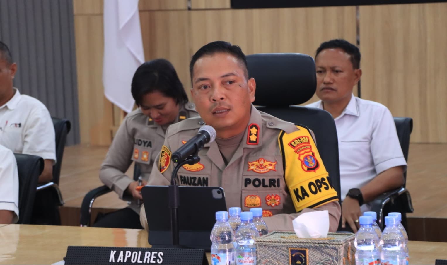 Kapolres Kutim, AKBP Fauzan Arianto (dok:caca/katakaltlim)
