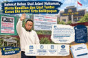 Rohmat Hirup Udara Bebas, Minta Polda Kaltim Tuntaskan Laporan Kasus Eks Hotel Tirta