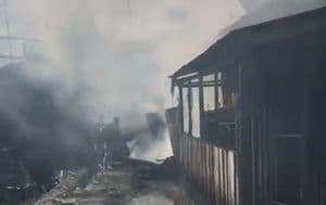 Kebakaran di Samarinda