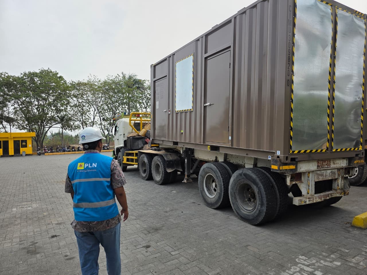 Mesin pembangkit 5 MW Melak