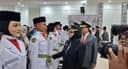 Wali Kota Bontang Neni Moerniaeni Kukuhkan 41 Paskibraka
