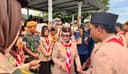 Meriah Peringatan Hari Pramuka di Bontang, Wali Kota Ceramah Soal Ancaman Digital dan Bullying 