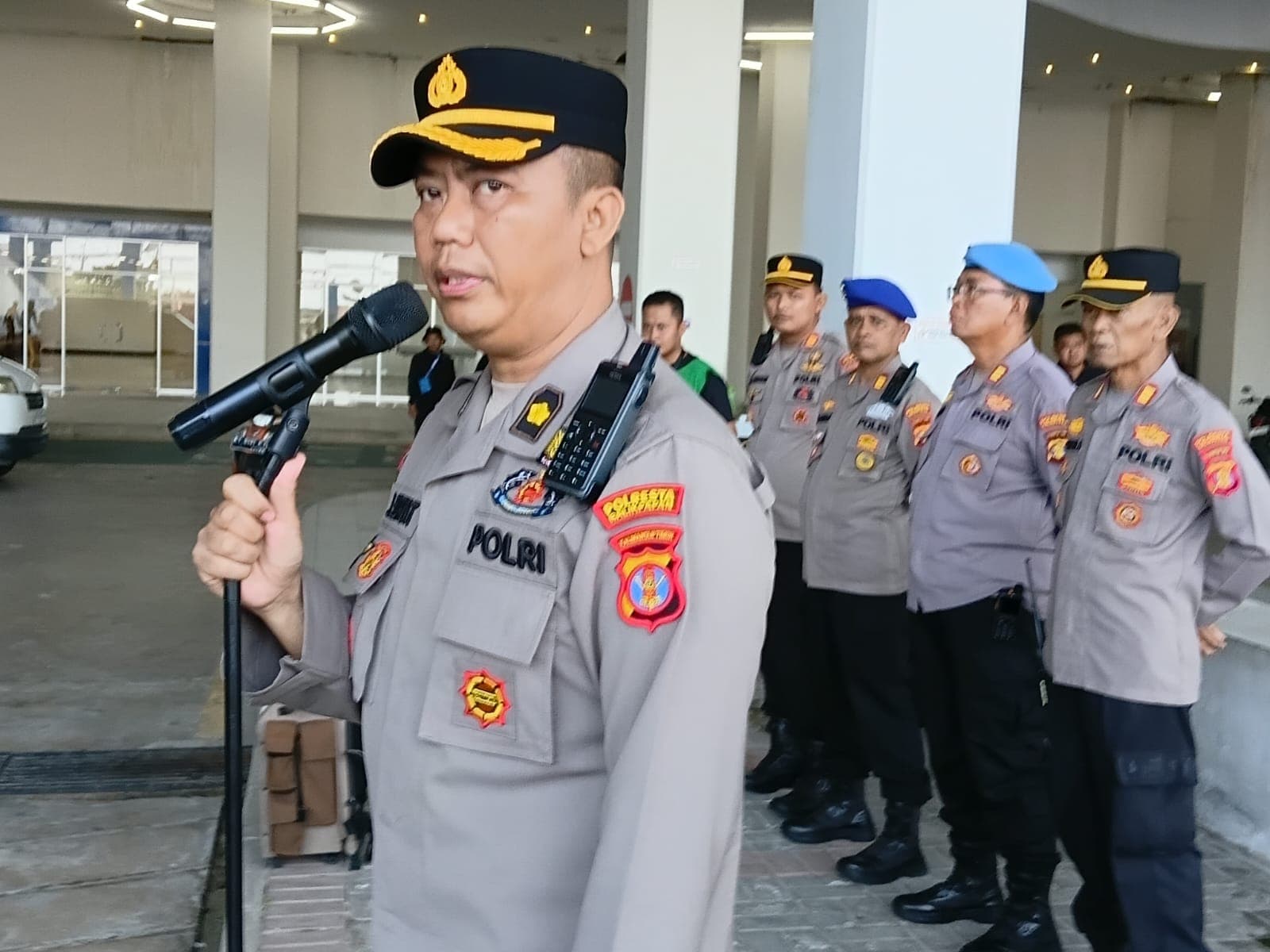 Pengamanan Laga Persiba vs Persipura