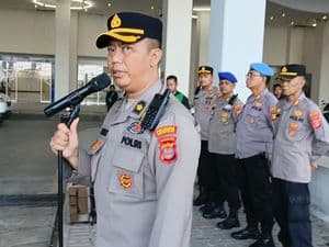 Pengamanan Laga Persiba vs Persipura