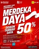PLN Tebar Promo HUT RI ke-81, Tambah Daya Listrik Dapat Diskon 50 Persen