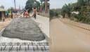 Sempat Bikin Warga Resah, Proyek Jalan Gotong Royong Bontang Kini Dipasangi Police Line, Semenisasi Juga Berlanjut
