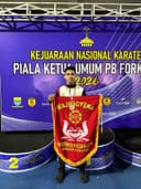 Bripda Syaiful Harumkan Nama Brimob Kaltim, Rebut Perunggu Kejurnas Karate PB FORKI 2026