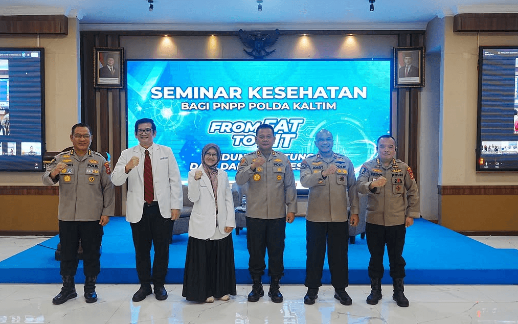Kapolda Kaltim Dorong Personel Terapkan Gaya Hidup Sehat Lewat Seminar Kesehatan