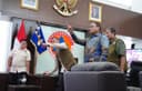 Seno Aji Bawa Aspirasi Masyarakat ke BNPB, Minta Karhutla Kaltim Jadi Bencana Nasional