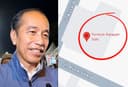Viral! Rumah Jokowi di Jalan Kutai Utara Berubah Menjadi “Tembok Ratapan Solo” di Google Maps