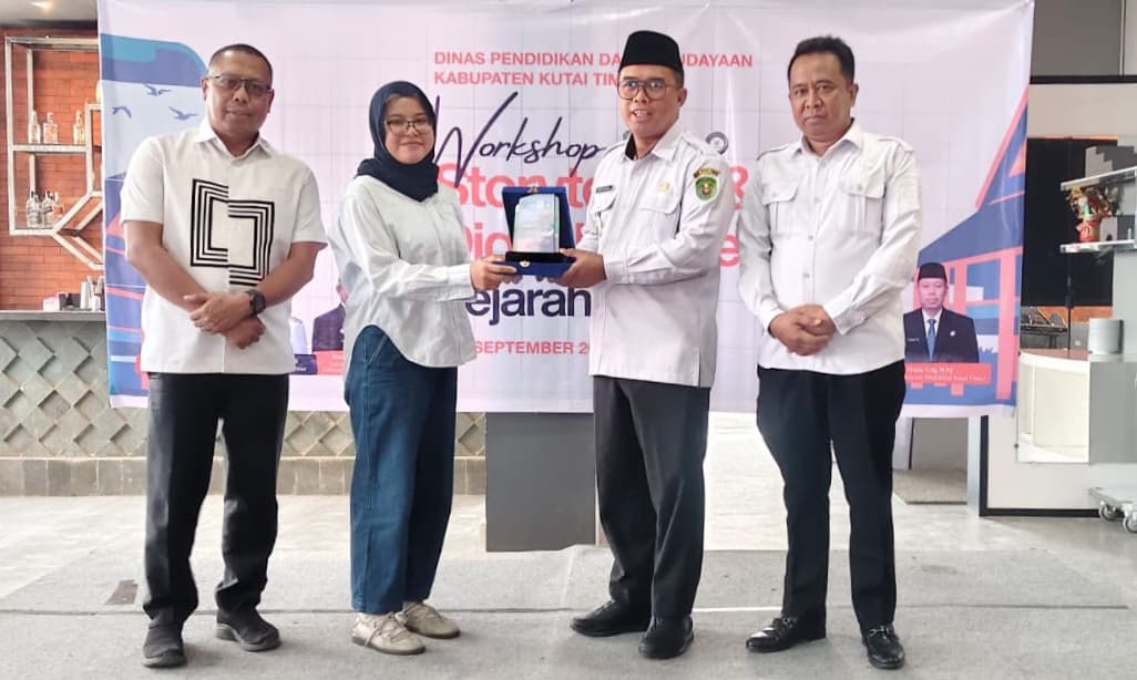 Workshop Storytelling dan Digital Content Sejarah Lokal Disdikbud Kutim