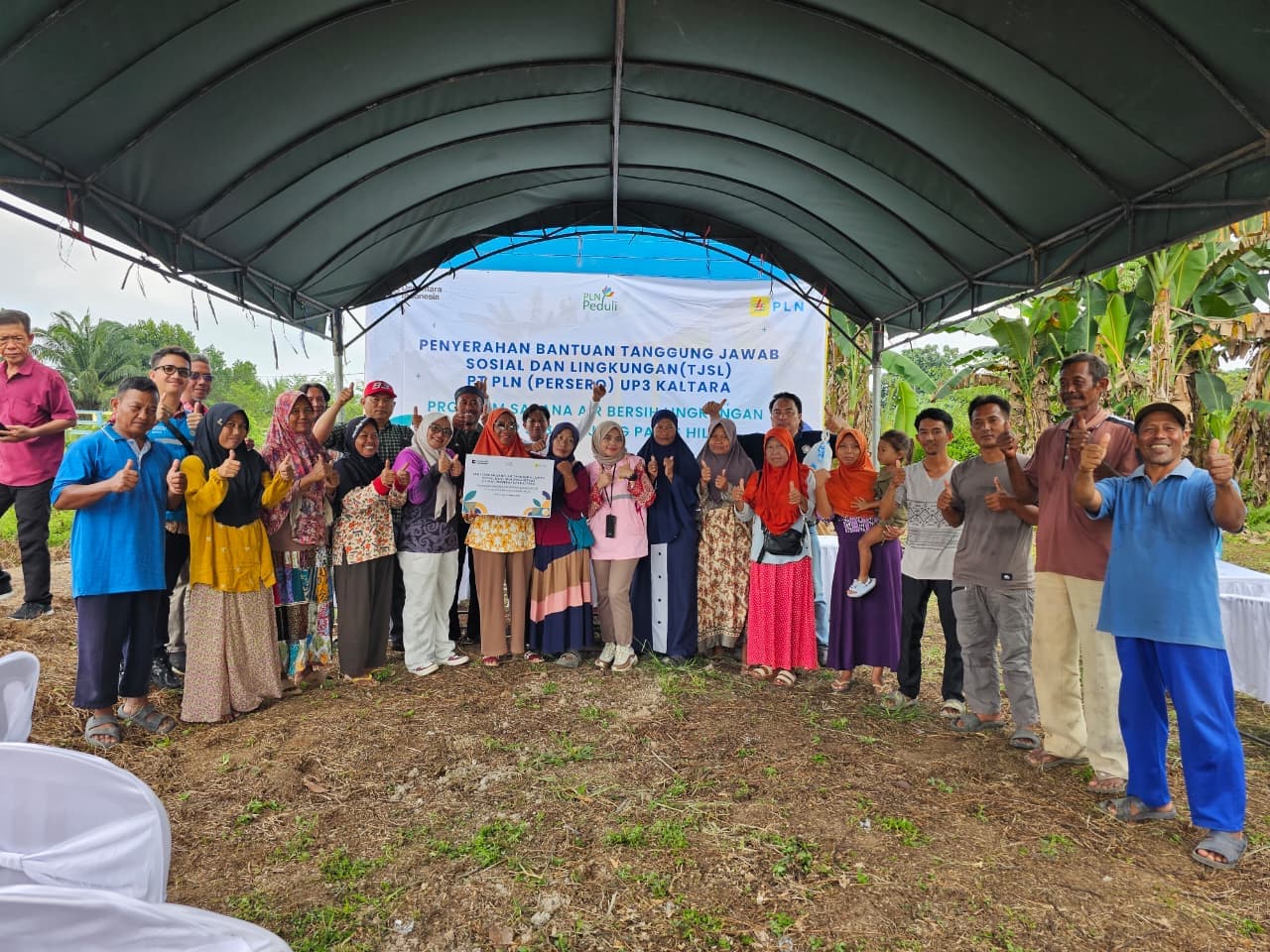 bantuan air bersih PLN