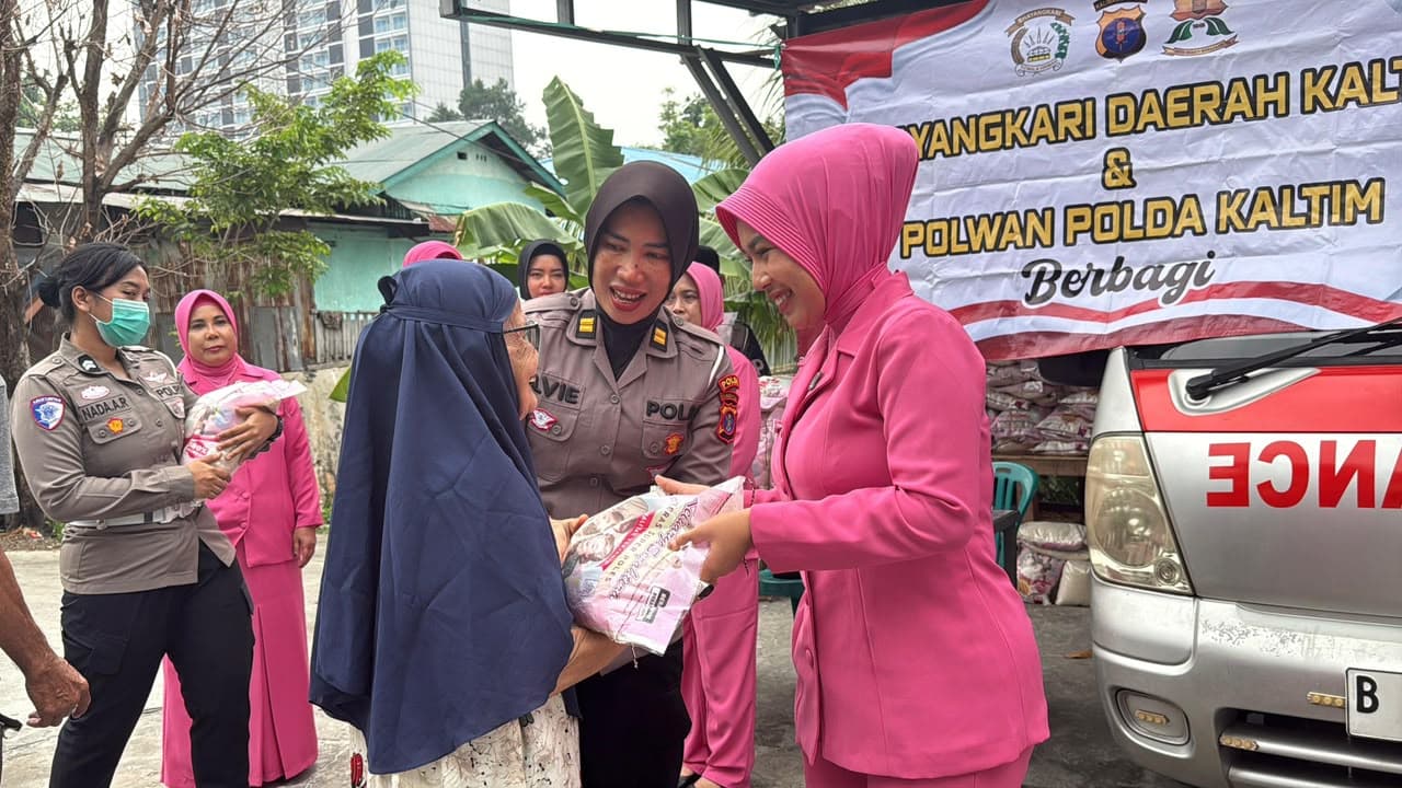 kegiatan sosial Polda Kaltim