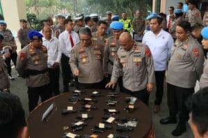 pemeriksaan senjata api