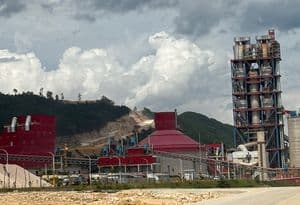 Kawasan industri pabrik semen PT Kobexindo Cement
