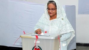 Perdana Menteri Bangladesh Sheikh Hasina (Foto: BBC)