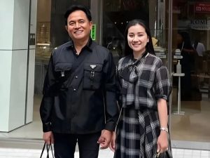 Yuzril Ihza Mahendra dan istri, Rika Tolentino Kato yang jarang di publish media (Foto: ist)