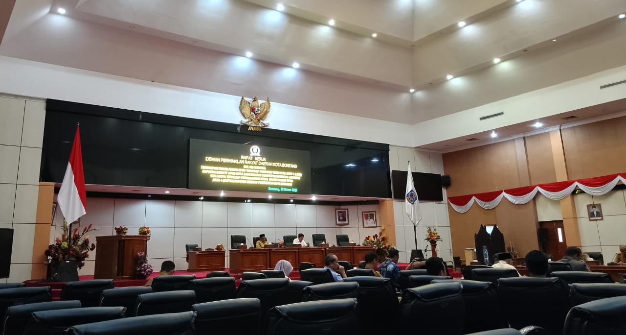 Rapat Paripurna DPRD Kota Bontang ke XII Periode 2 tahun 2024 (dok: katakaltim)