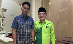 Sutomo Jabir bersama Sekjen DPP PKB Hasanuddin Wahid di Jakarta (dok: katakaltim)