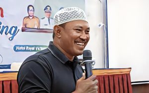 Ketua DPD NasDem Kutim Arfan berkomentar terkait niatnya maju di Pilkada Kutim (aset: katakaltim)