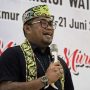 Wakil Bupati Kutim Kasmidi Bulang saat membuka Gelaran Retreat GKII (aset: katakaltim.com)