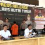 Pers rilis Polres Kutim terkait kasus pencabulan yang dilakukan salah satu tenaga pengajar di Kutim (aset: katakaltim)