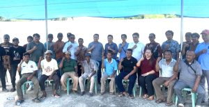 Kunjungan Bacalon Wakil Bupati Kutim Mahyunadi di Desa Wahau Baru, Kecamatan Muara Wahau (aset: katakaltim)