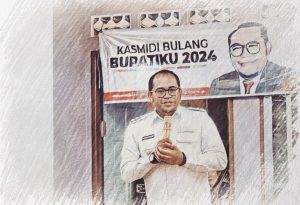 Baacalon Bupati Kutim Kasmidi Bulang (aset: katakaltim)