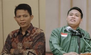 Akdemisi Unmul Dr. Saipul dan Ketua DPW PKB Kaltim Syafruddin (aset: kolase/katakaltim.com)