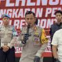 Polres Bontang gelar konferensi pers pengungkapan kasus pelecehan seksual terhadap anak di bawa umur