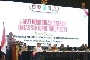 Kapolda Kaltim Hadiri Rapat Koordinasi Lintas Sektoral Tahun 2024 (aset: katakaltim)