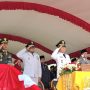 Bupati dan Wakil Bupati Kutim dalam Upacara Kemerdekaan Republik Indonesia (aset: katakaltim)