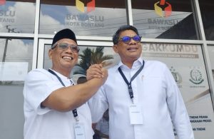 Bakal paslon di Pilkada Bontang, Basri Rase dan Chusnul Dhihin (aset: katakaltim)