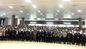 Pengukuhan 880 anggota Badan Permusyawaratan Desa (BPD) di Aula Serbaguna, Kamis (29/8) (aset:ainun/katakaltim)