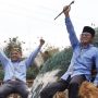 Pendaftaran bapaslon kepala daerah Rudy Mas’ud dan Seno Aji