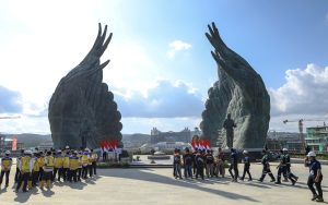 Peresmian Taman Kusuma Bangsa (aset: humas OIKN)