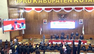 Pelantikan DPRD Kutim periode 2024 - 2029 (aset: katakaltim)