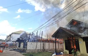 Kebakaran di Sangatta Utara Kutai Timur (aset: katakaltim)