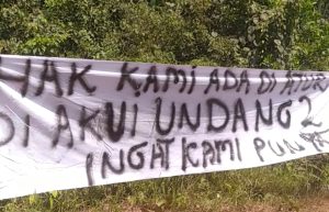 Warga Berau gelar aksi unjuk rasa buntut lahan tak diganti rugi (aset: Syam/katakaltim)