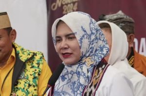 Calon Wakil Bupati PPU Dayang Donna Faroek diduga teseret dalam kasus dugaan korupsi Awang Faroek Ishak, ayahnya (aset: instagram dayangdonna faroek)