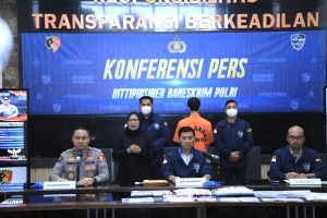 konferensi pers di Mabes Polri, Selasa (24/9/24) terkait pembobolan Sistem BKN (aset:katakaltim)